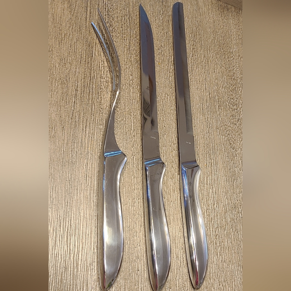 Moben 3-Piece Stainless Steel Carving Set